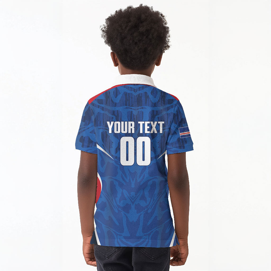 Cape Verde Basketball 2026 Custom Kid Polo Shirt Come On Hammer Sharks