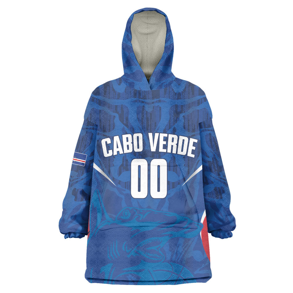 Cape Verde Basketball 2026 Custom Wearable Blanket Hoodie Come On Hammer Sharks