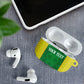 Senegal Basketball 2026 Custom AirPods Case Come On Lions African Pattern