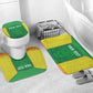 Senegal Basketball 2026 Custom Bathroom Set Come On Lions African Pattern