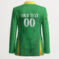 Senegal Basketball 2026 Custom Blazer Come On Lions African Pattern