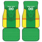 Senegal Basketball 2026 Custom Car Mats Come On Lions African Pattern