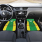 Senegal Basketball 2026 Custom Car Mats Come On Lions African Pattern