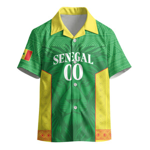 Senegal Basketball 2026 Custom Kid Hawaiian Shirt Come On Lions African Pattern