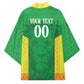 Senegal Basketball 2026 Custom Kimono Come On Lions African Pattern