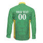 Senegal Basketball 2026 Custom Long Sleeve Button Shirt Come On Lions African Pattern