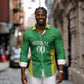 Senegal Basketball 2026 Custom Long Sleeve Button Shirt Come On Lions African Pattern