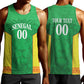 Senegal Basketball 2026 Custom Men Tank Top Come On Lions African Pattern