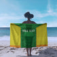 Senegal Basketball 2026 Custom Sarong Come On Lions African Pattern