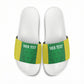 Senegal Basketball 2026 Custom Slide Sandals Come On Lions African Pattern