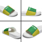 Senegal Basketball 2026 Custom Slide Sandals Come On Lions African Pattern