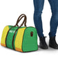 Senegal Basketball 2026 Custom Travel Bag Come On Lions African Pattern