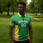 Senegal Basketball 2026 Custom Zipper Polo Shirt Come On Lions African Pattern