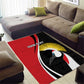 Afro Uganda Rugby Custom Area Rug Go Cranes - African Pattern