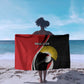 Afro Uganda Rugby Custom Sarong Go Cranes - African Pattern