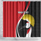 Afro Uganda Rugby Custom Shower Curtain Go Cranes - African Pattern