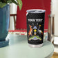 Afro Uganda Rugby Custom Tumbler Cup Go Cranes - African Pattern