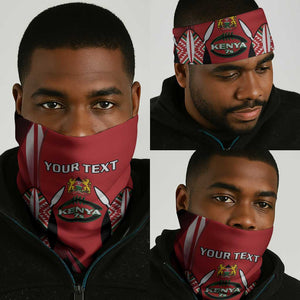Custom Kenya Rugby Sevens Kenyan Sporty Version Neck Gaiter LT14