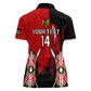 Custom Kenya Rugby Sevens Kenyan Sporty Version Women Polo Shirt