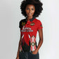 Custom Kenya Rugby Sevens Kenyan Sporty Version Women Polo Shirt