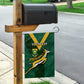 Custom South Africa Rugby Go Blitzboks Sevens Garden Flag
