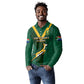 Custom South Africa Rugby Go Blitzboks Sevens Long Sleeve Polo Shirt