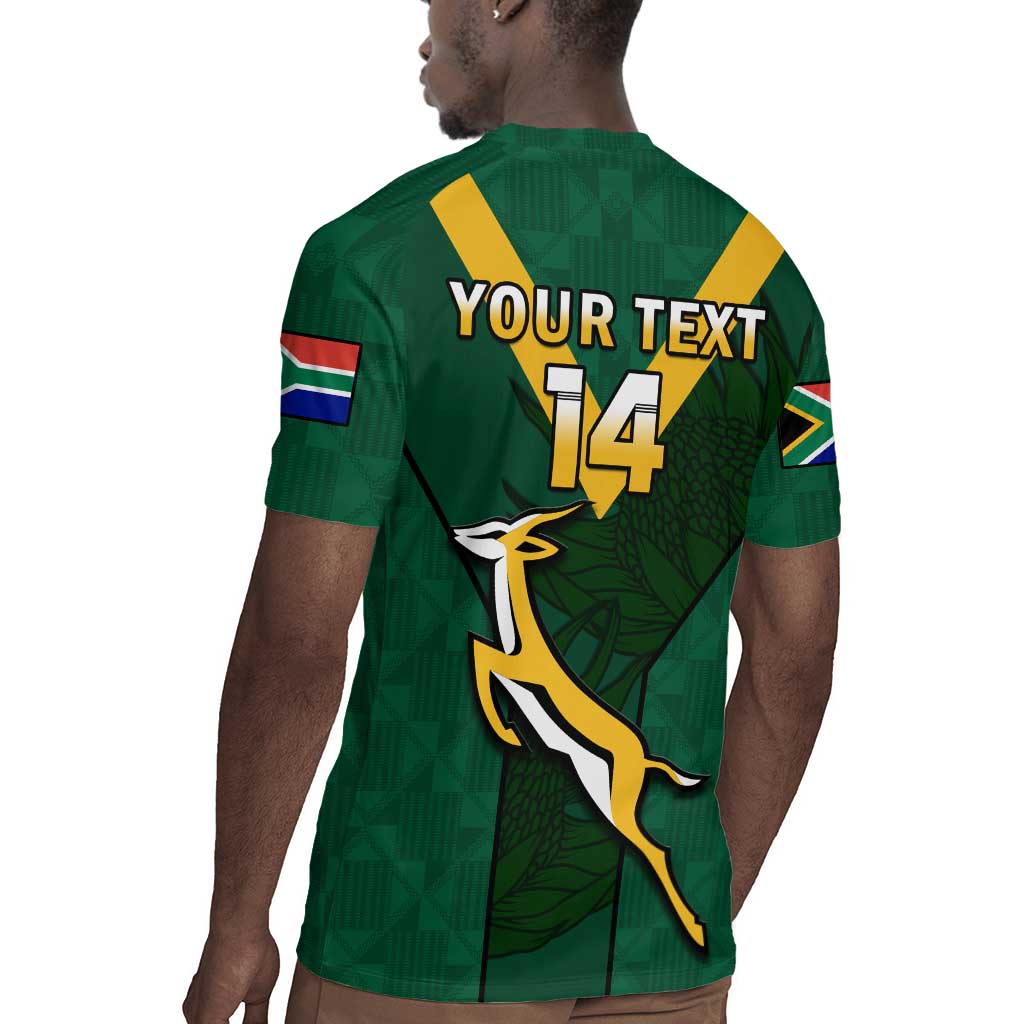 Custom South Africa Rugby Go Blitzboks Sevens Rugby Jersey