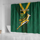 Custom South Africa Rugby Go Blitzboks Sevens Shower Curtain