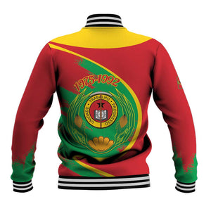 Cape Verde 1975-1992 Baseball Jacket Coat Of Arms Grunge Style