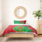 Cape Verde 1975-1992 Bedding Set Coat Of Arms Grunge Style
