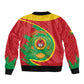 Cape Verde 1975-1992 Bomber Jacket Coat Of Arms Grunge Style