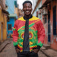 Cape Verde 1975-1992 Bomber Jacket Coat Of Arms Grunge Style