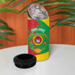 Cape Verde 1975-1992 4 in 1 Can Cooler Tumbler Coat Of Arms Grunge Style
