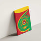 Cape Verde 1975-1992 Canvas Wall Art Coat Of Arms Grunge Style