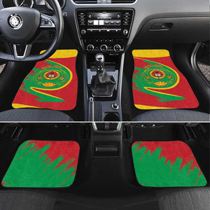 Cape Verde 1975-1992 Car Mats Coat Of Arms Grunge Style