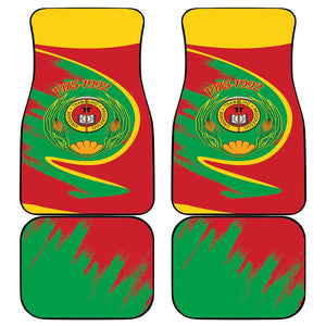 Cape Verde 1975-1992 Car Mats Coat Of Arms Grunge Style