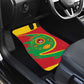 Cape Verde 1975-1992 Car Mats Coat Of Arms Grunge Style