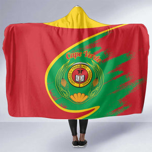 Cape Verde 1975-1992 Hooded Blanket Coat Of Arms Grunge Style