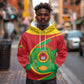 Cape Verde 1975-1992 Hoodie Coat Of Arms Grunge Style