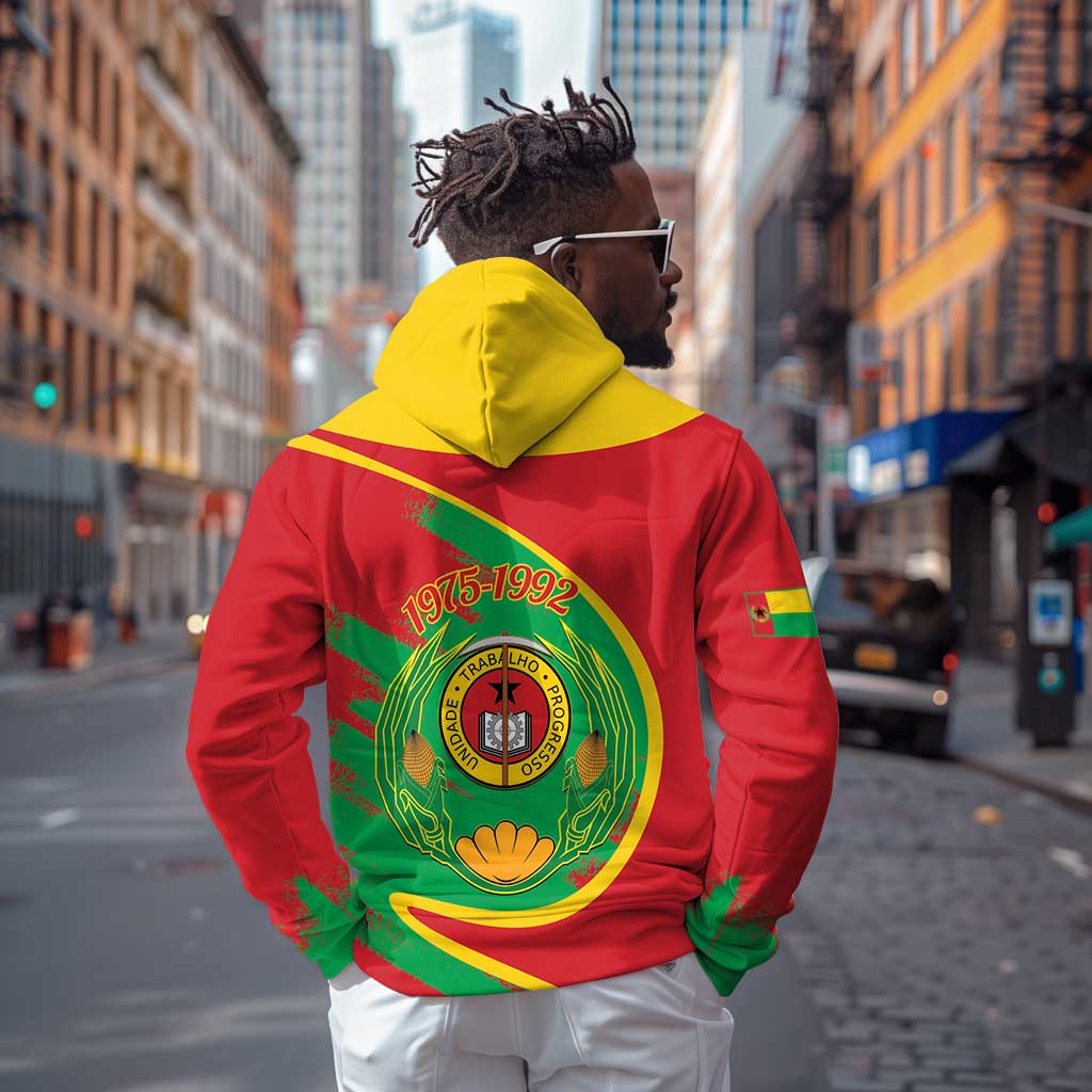 Cape Verde 1975-1992 Hoodie Coat Of Arms Grunge Style