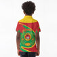 Cape Verde 1975-1992 Kid Polo Shirt Coat Of Arms Grunge Style