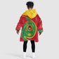 Cape Verde 1975-1992 Kid Wearable Blanket Hoodie Coat Of Arms Grunge Style