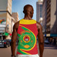 Cape Verde 1975-1992 Men Tank Top Coat Of Arms Grunge Style