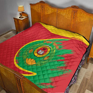 Cape Verde 1975-1992 Quilt Coat Of Arms Grunge Style