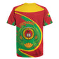 Cape Verde 1975-1992 Rugby Jersey Coat Of Arms Grunge Style