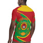 Cape Verde 1975-1992 Rugby Jersey Coat Of Arms Grunge Style