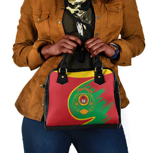 Cape Verde 1975-1992 Shoulder Handbag Coat Of Arms Grunge Style
