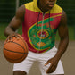 Cape Verde 1975-1992 Sleeveless Zip Hoodie Coat Of Arms Grunge Style - African Pride