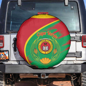 Cape Verde 1975-1992 Spare Tire Cover Coat Of Arms Grunge Style