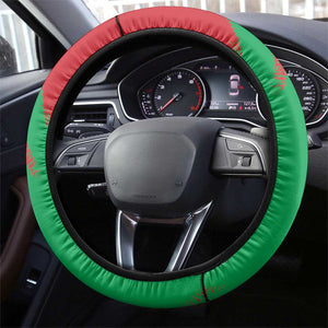 Cape Verde 1975-1992 Steering Wheel Cover Coat Of Arms Grunge Style